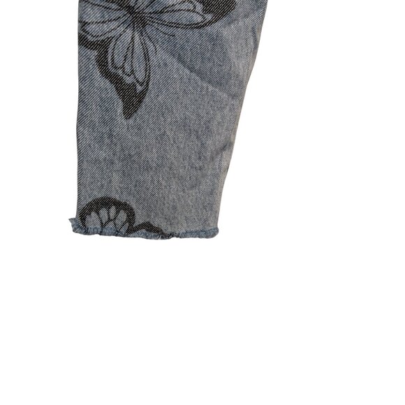 PacSun Womens Jeans High Waisted Straight Leg Size 22 Butterfly Y2K Button Fly - Picture 5 of 7